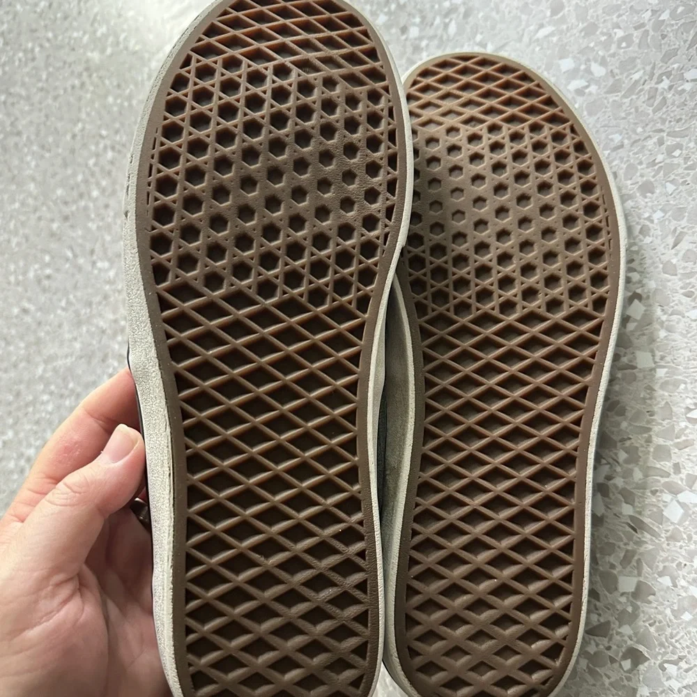 VANS Mens Shoes Size 11.5 Canvas‎ Skater Gray
